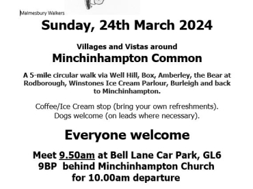 Malmesbury Walkers -Minchinhampton Common